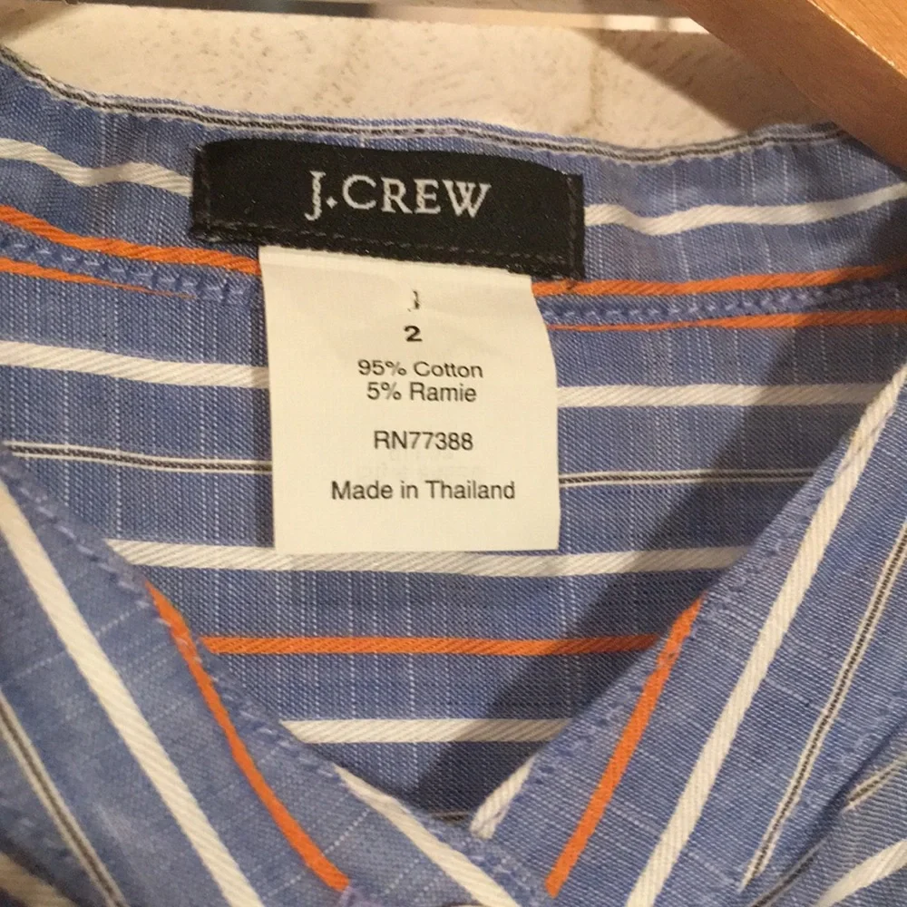 J. Crew Blouse Size 2 NWOT - Picture 3 of 8